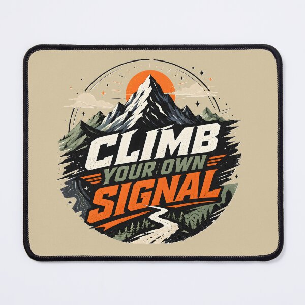 Item preview, Climb Your Own Signal Mountain Adventure Gen Z Streetwear designed and sold by MCV-Designs.