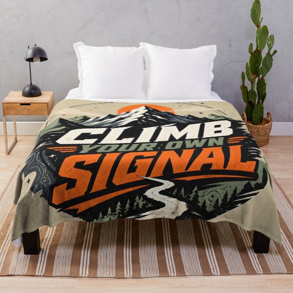Item preview, Climb Your Own Signal Mountain Adventure Gen Z Streetwear designed and sold by MCV-Designs.
