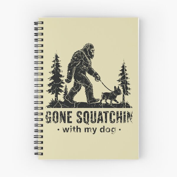Item preview, Gone Squatchin Bigfoot French Bulldog Cryptid Outdoorsy designed and sold by Y-Vibes.