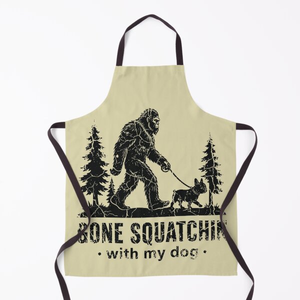 Item preview, Gone Squatchin Bigfoot French Bulldog Cryptid Outdoorsy designed and sold by Y-Vibes.