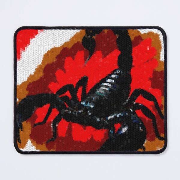 Item preview, Dark Mosaic Scorpion Cyberpunk Gothic Art designed and sold by Edwere.