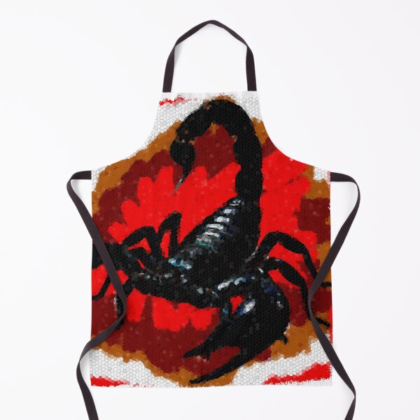Item preview, Dark Mosaic Scorpion Cyberpunk Gothic Art designed and sold by Edwere.