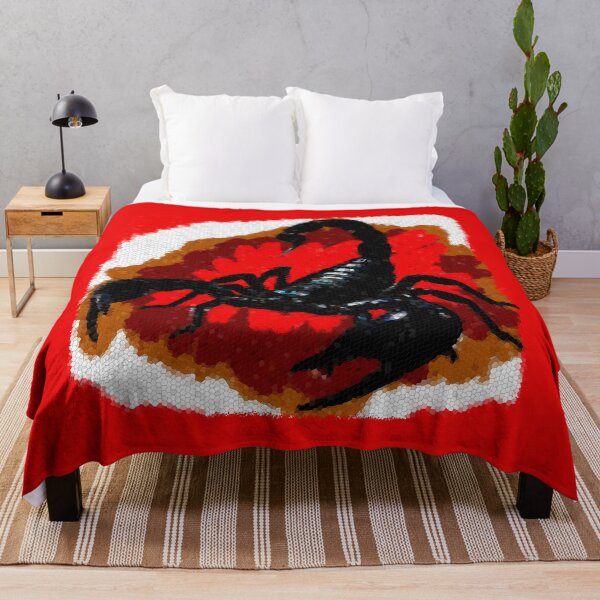 Item preview, Dark Mosaic Scorpion Cyberpunk Gothic Art designed and sold by Edwere.