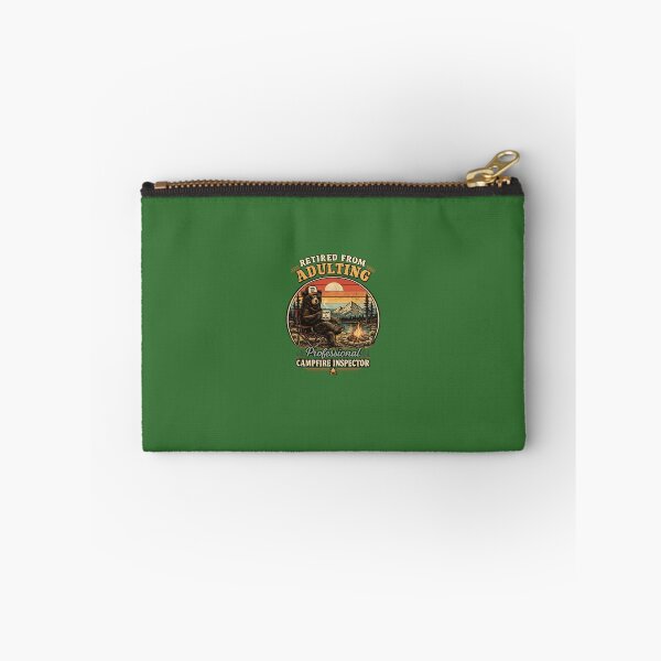 Item preview, Retired From Adulting Professional Campfire Inspector Funny Vintage Camping Bear Retro T-Shirt designed and sold by Musamem  Designs.