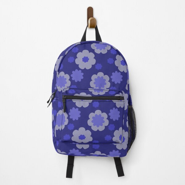 Item preview, 70s Floral Blue Flower Power designed and sold by Riverswimmer.