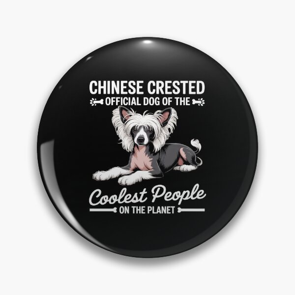 Item preview, Chinese Crested Dog Official Coolest People Planet designed and sold by Dmo3HarkoArt.