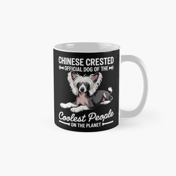 Item preview, Chinese Crested Dog Official Coolest People Planet designed and sold by Dmo3HarkoArt.