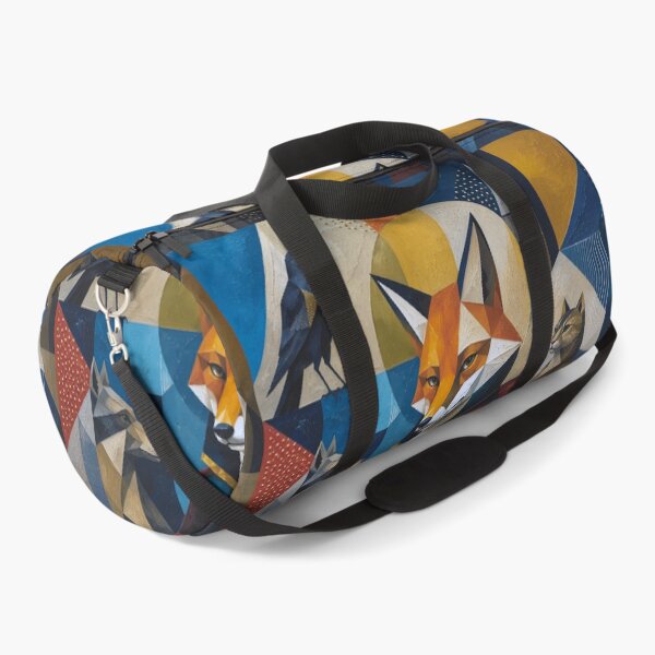 Item preview, Reynard the Fox, a cubist painting. designed and sold by GalleryKauffeld.