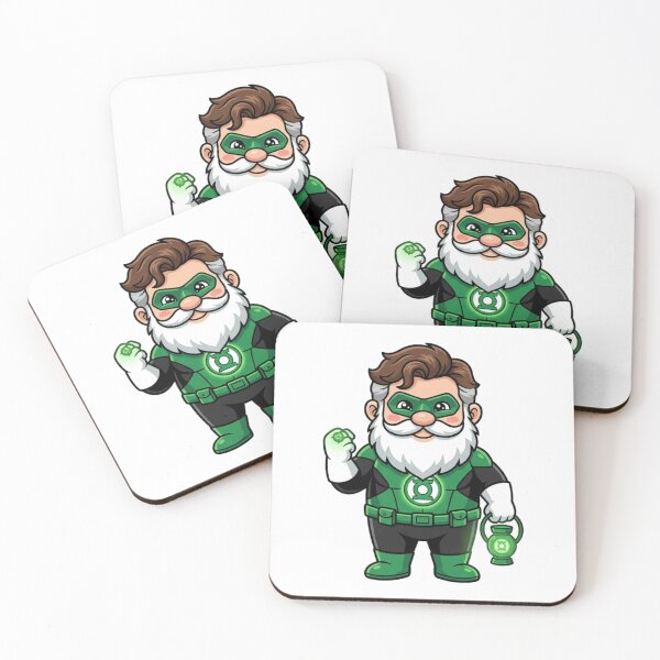 Item preview, Fearless Hal Jordan Green Lantern Garden Gnome designed and sold by Bad-Decisions-Designs.