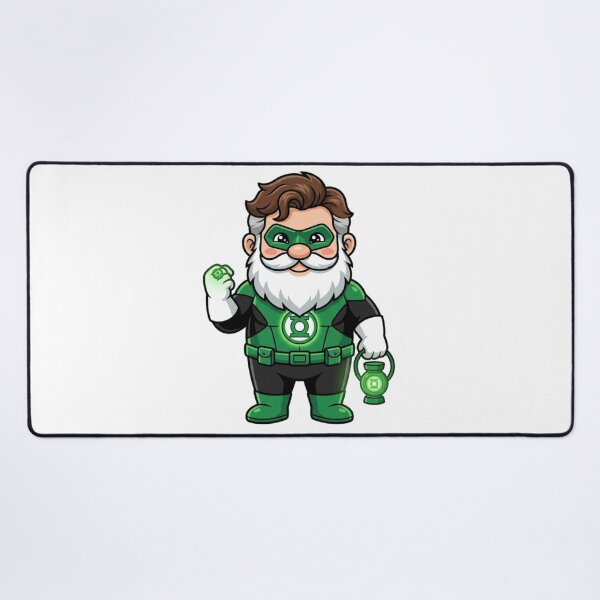 Item preview, Fearless Hal Jordan Green Lantern Garden Gnome designed and sold by Bad-Decisions-Designs.