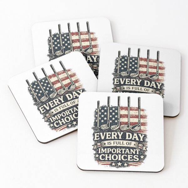 Item preview, Every Day Is Full Of Important Choices Golf USA designed and sold by ZIGLWORKS.