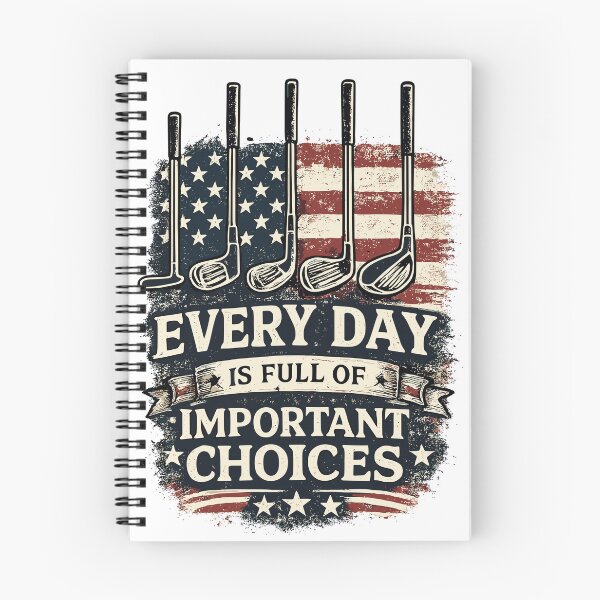 Item preview, Every Day Is Full Of Important Choices Golf USA designed and sold by ZIGLWORKS.