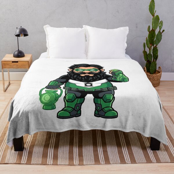 Item preview, Creative Kyle Rayner Green Lantern Garden Gnome designed and sold by Bad-Decisions-Designs.