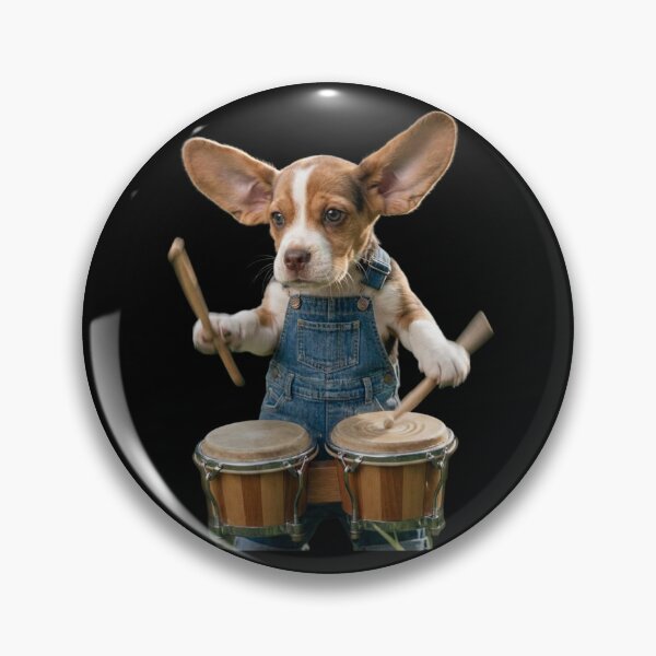 Item preview, Drumming Labrador designed and sold by Tranciania Fanshop.