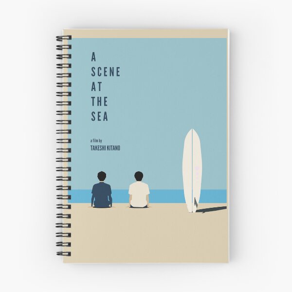 Item preview, A Scene at the Sea Poster – Takeshi Kitano Japanese Cinema designed and sold by MORKINO POSTERS.