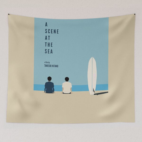 Item preview, A Scene at the Sea Poster – Takeshi Kitano Japanese Cinema designed and sold by MORKINO POSTERS.