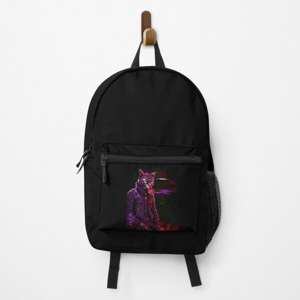 Item preview, Cyberpunk Cat Warrior Venom Style Grunge Art designed and sold by Edwere.