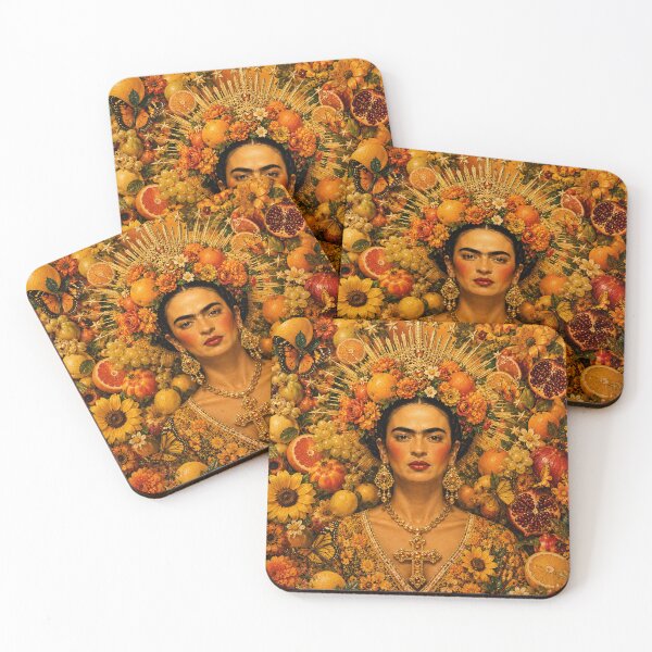 Item preview, Frida Kahlo Golden Fruits designed and sold by Muycote.
