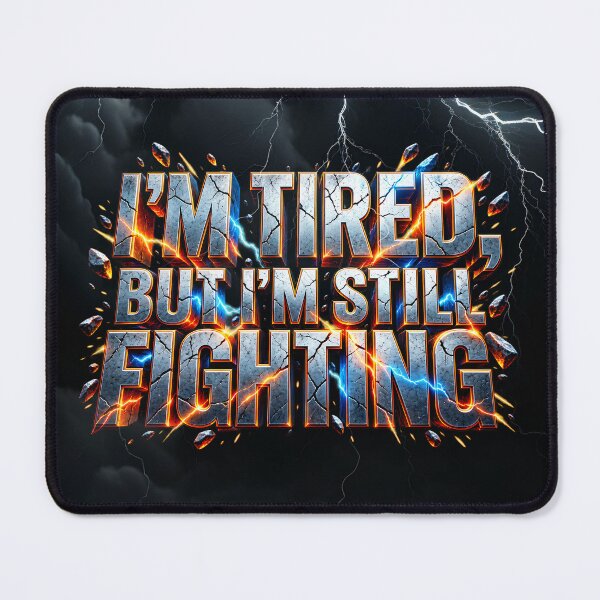 Item preview, Tired But Still Fighting Superhero designed and sold by zakvisuals.