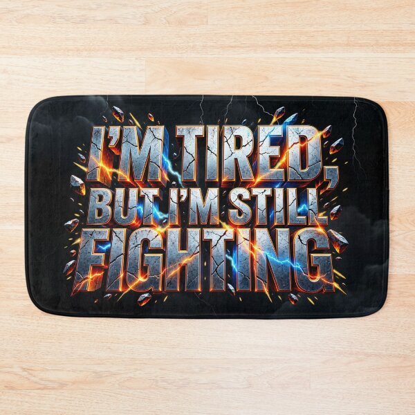 Item preview, Tired But Still Fighting Superhero designed and sold by zakvisuals.