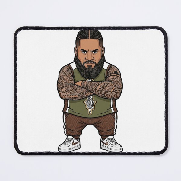 Item preview, No Yeet Jimmy Uso Bloodline Garden Gnome designed and sold by Bad-Decisions-Designs.