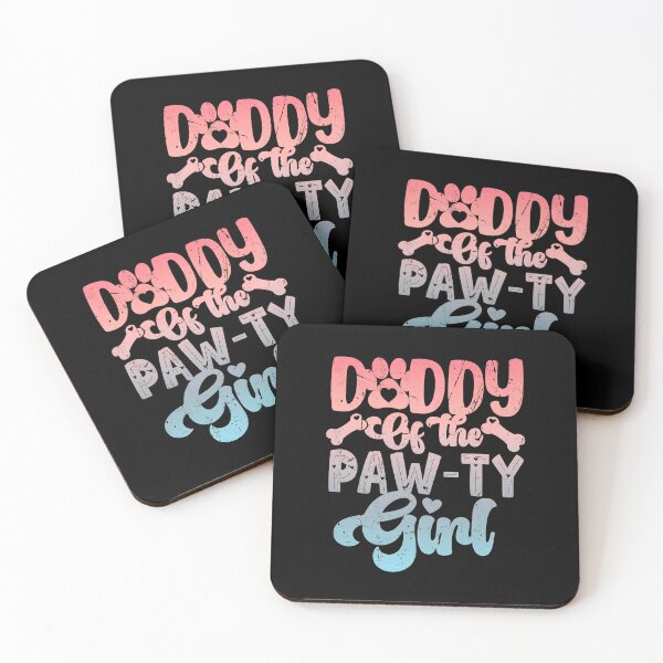 Item preview, Daddy of the Paw-ty Girl Dog Lover Father Family Design designed and sold by Dmo3HarkoArt.