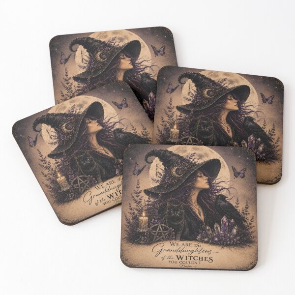 Item preview, Moody Vintage Witch designed and sold by Kjahli.