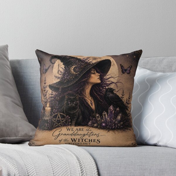 Item preview, Moody Vintage Witch designed and sold by Kjahli.