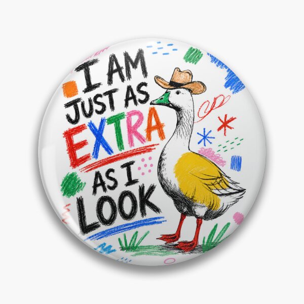 Item preview, Colorful Goose in a Cowboy Hat designed and sold by Silvered-Wings.