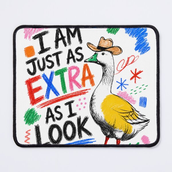 Item preview, Colorful Goose in a Cowboy Hat designed and sold by Silvered-Wings.