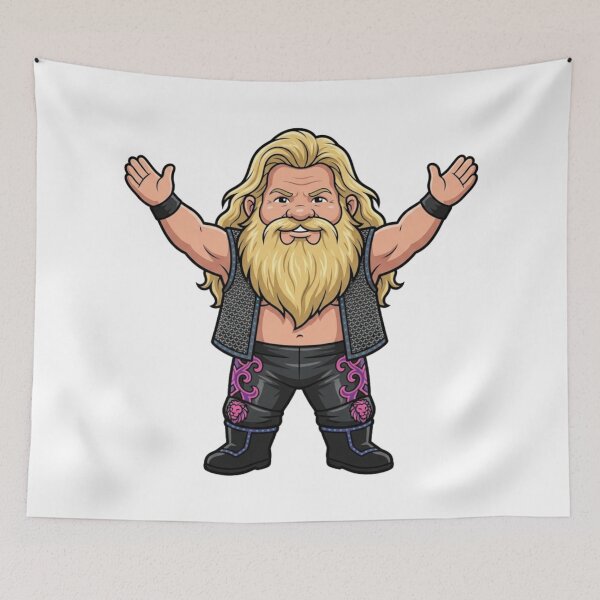 Item preview, The Ocho Chris Jericho AEW Garden Gnome designed and sold by Bad-Decisions-Designs.