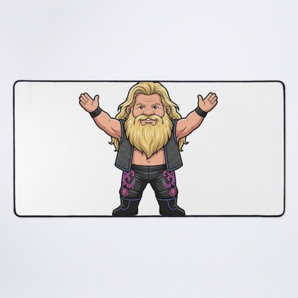 Item preview, The Ocho Chris Jericho AEW Garden Gnome designed and sold by Bad-Decisions-Designs.
