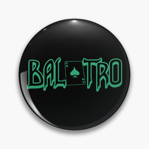 Item preview, Balatro Logo Flat Green designed and sold by BubblePopRed.