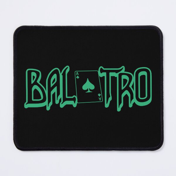 Item preview, Balatro Logo Flat Green designed and sold by BubblePopRed.