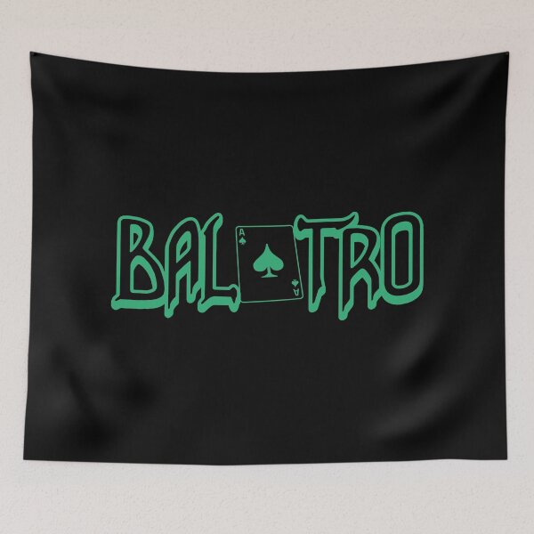 Item preview, Balatro Logo Flat Green designed and sold by BubblePopRed.