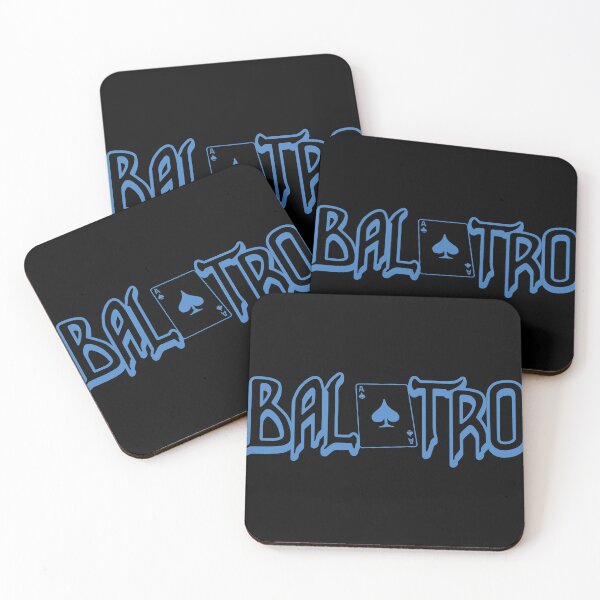 Item preview, Balatro Logo Flat Blue designed and sold by BubblePopRed.