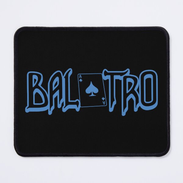 Item preview, Balatro Logo Flat Blue designed and sold by BubblePopRed.