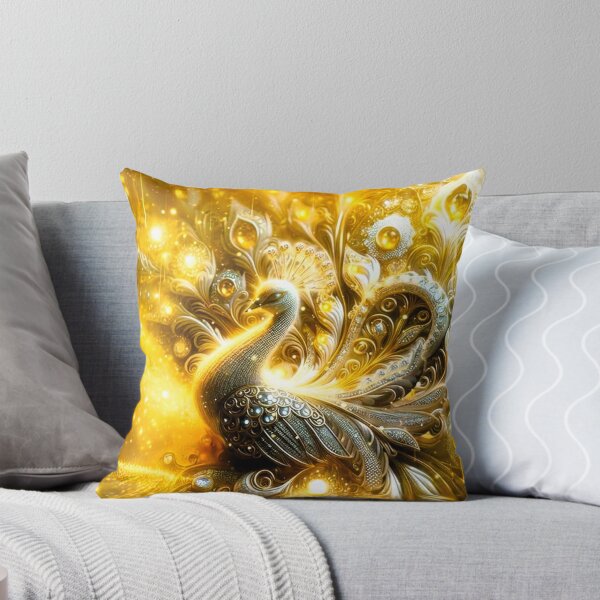 Item preview, gold peacock  designed and sold by ritusdesigns.