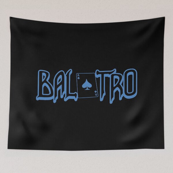 Item preview, Balatro Logo Flat Blue designed and sold by BubblePopRed.