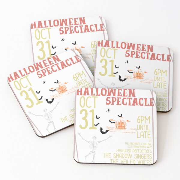 Item preview, Halloween Spooky Night Spectacle – Vintage Haunted Party Poster designed and sold by MOCH- ART.