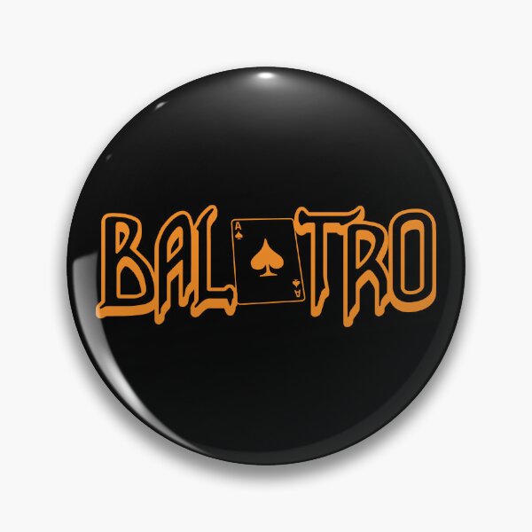 Item preview, Balatro Logo Flat Orange designed and sold by BubblePopRed.