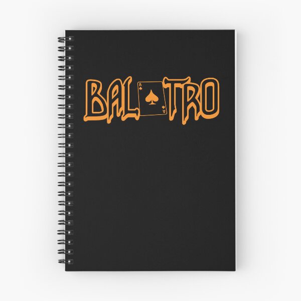 Item preview, Balatro Logo Flat Orange designed and sold by BubblePopRed.