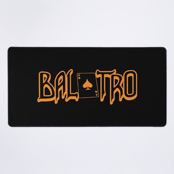 Item preview, Balatro Logo Flat Orange designed and sold by BubblePopRed.