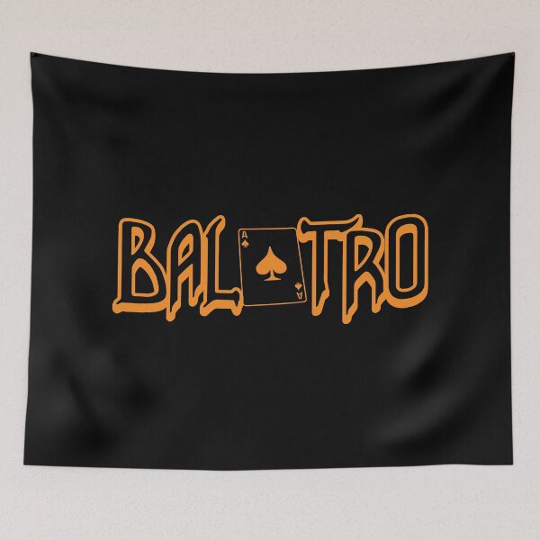 Item preview, Balatro Logo Flat Orange designed and sold by BubblePopRed.