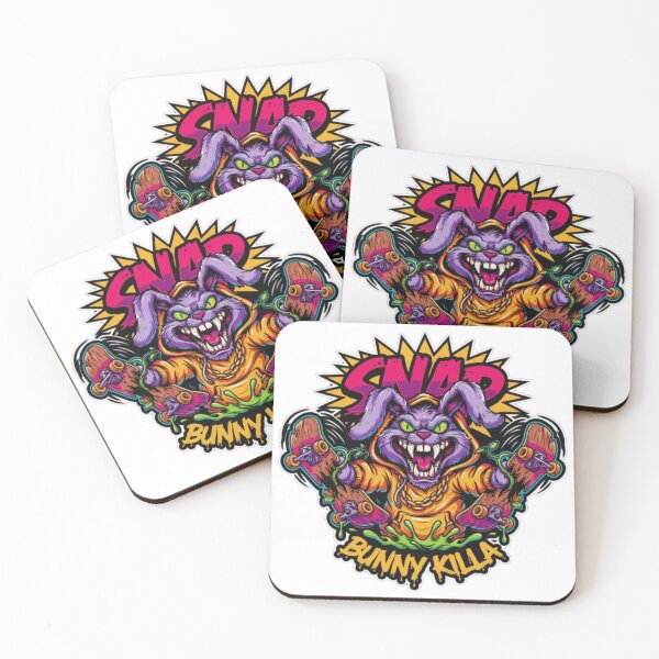 Item preview, Bunny Killa Skateboard Monster Character designed and sold by smartlogo_factory.