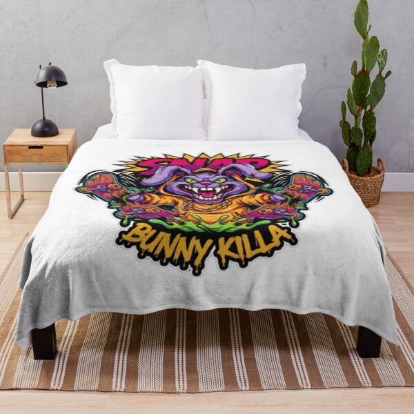 Item preview, Bunny Killa Skateboard Monster Character designed and sold by TeeDesignMaster.