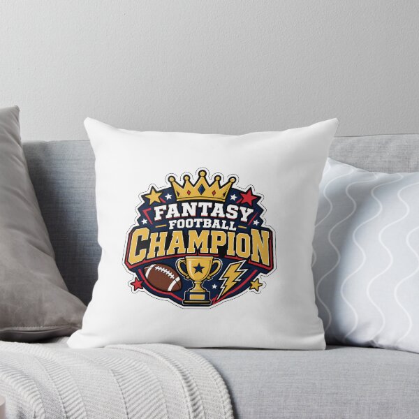 Item preview, Fantasy Football Champion Sticker designed and sold by RedRubyBubble.