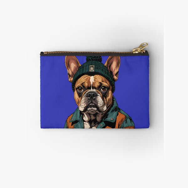 Item preview, Hipster French Bulldog in Beanie designed and sold by Structure-Blue.
