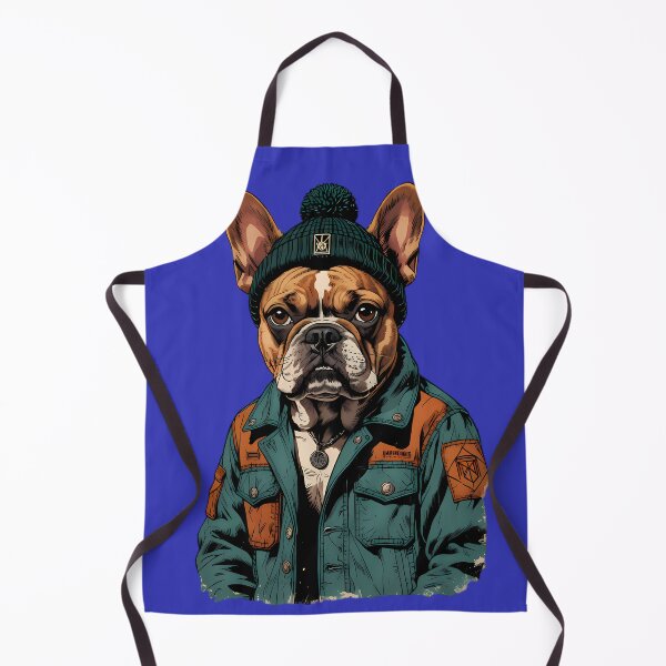 Item preview, Hipster French Bulldog in Beanie designed and sold by Structure-Blue.