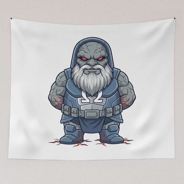 Item preview, Tyrannical Darkseid Apokolips Garden Gnome designed and sold by Bad-Decisions-Designs.